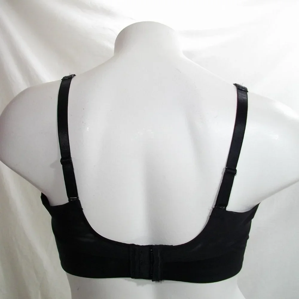 44B Beauty by Bali 6548 B548 One Smooth U Underarm Smoothing Underwire Bra Black